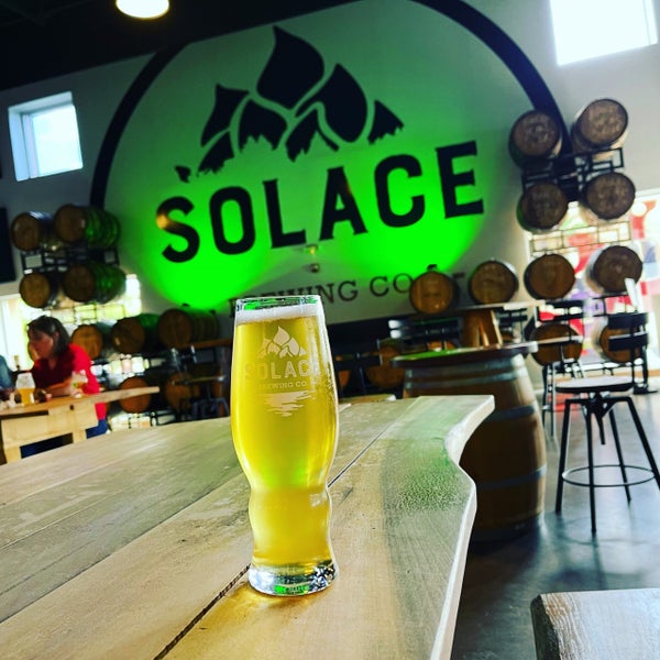 Photo taken at Solace Brewing Company by Tony C. on 7/3/2021