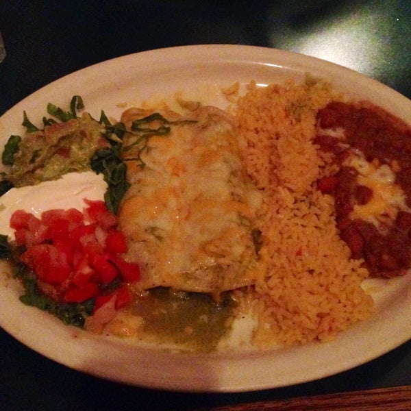 The spinach enchiladas are awesome!