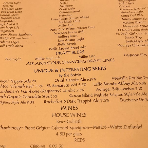 Oak Hill Tavern 13 tips