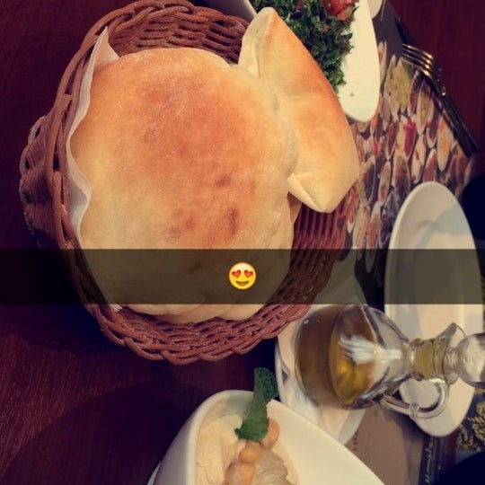 Photo taken at Solidere Lebanese Restaurant by T on 3/21/2014