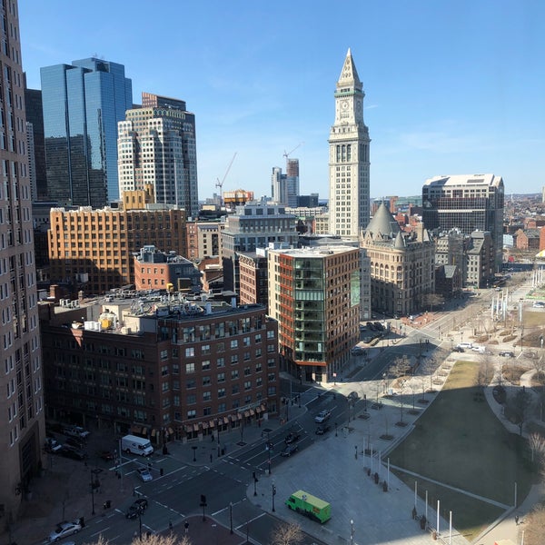 Photo taken at Boston Harbor Hotel by Sean C. on 3/27/2019