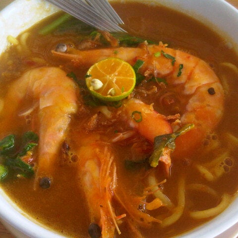 Mee udang banjir