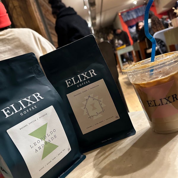 Photo taken at Elixr Coffee Roasters by Yazeed T. on 1/14/2023