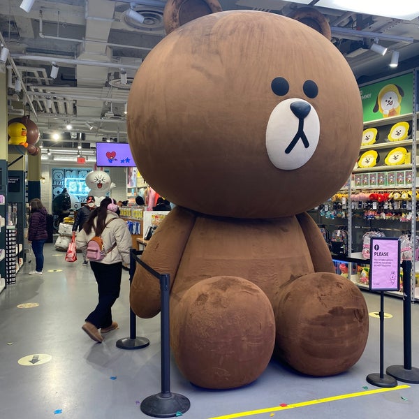 Photo taken at LINE Friends Store by Os on 2/28/2022