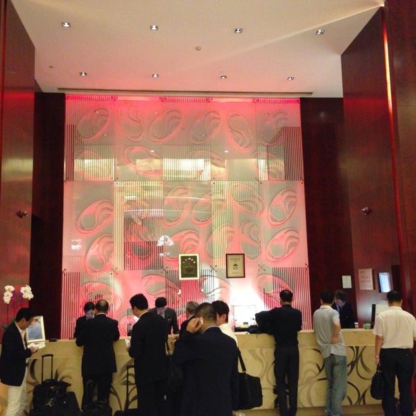 Photo taken at The Eton Hotel Shanghai (裕景大饭店) by Akihiko O. on 9/22/2014