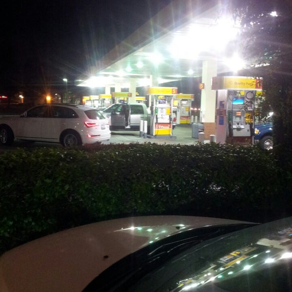 Photo taken at Shell by erick t. on 3/15/2014