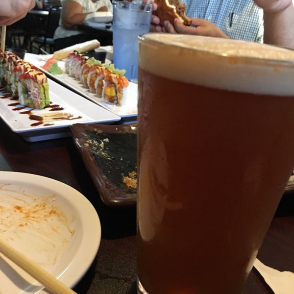 8/6/2017 tarihinde Jen B.ziyaretçi tarafından Q-Shi BBQ &amp; Sushi'de çekilen fotoğraf