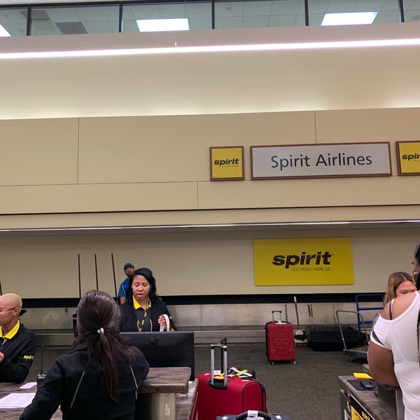 Spirit Airlines Ticket Counter (Now Closed) East Terminal