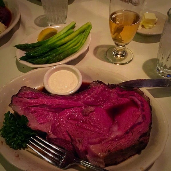 Photo taken at Kreis&#39; Steakhouse by Mike G. on 1/28/2015
