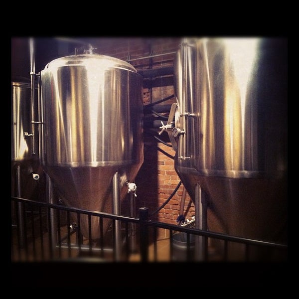 Photo taken at Water Street Brewing Co. by Nick Y. on 9/19/2012