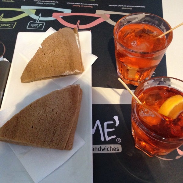 9/27/2014 tarihinde Giulia C.ziyaretçi tarafından Tramé - Original Venetian Sandwiches'de çekilen fotoğraf