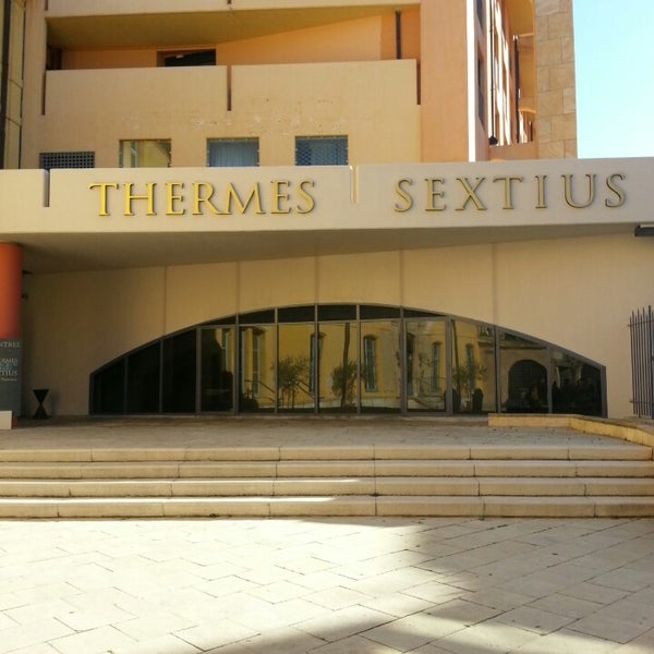 Photo taken at Thermes Sextius - Spa by Kevin V. on 3/13/2013