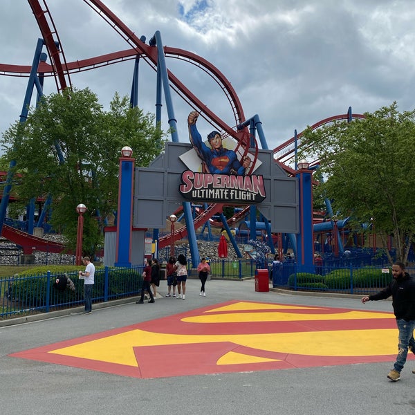 Photo taken at Six Flags Over Georgia by A ♚ on 5/9/2022