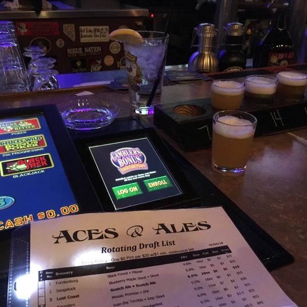 Photo taken at Aces &amp; Ales Nellis by Chad B. on 10/11/2018