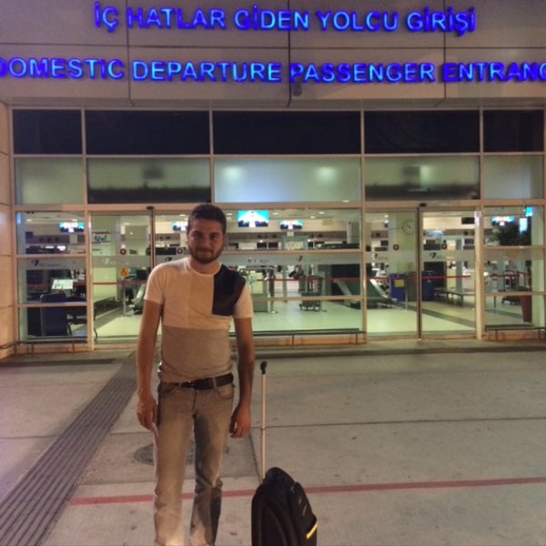Photo taken at Antalya Airport (AYT) by Tahsin M. on 10/14/2015