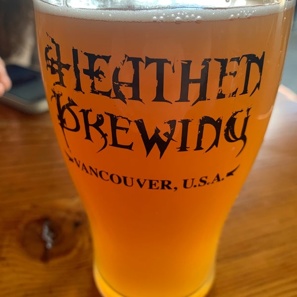 Photo taken at Heathen Brewing Feral Public House by Brian W. on 3/6/2021