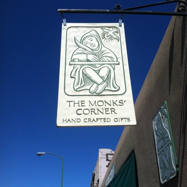 The Monk's Corner Arts and Crafts Store in Downtown Santa Fe