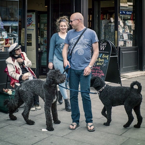 Photo taken at Hampstead High Street by Mick Y. on 6/7/2014