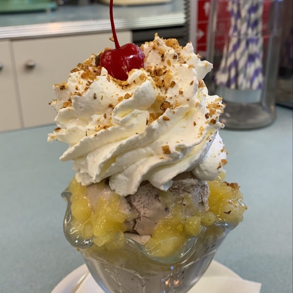 Photo taken at Glenburn Soda Fountain &amp; Confectionery by 林 Ceci on 3/9/2020