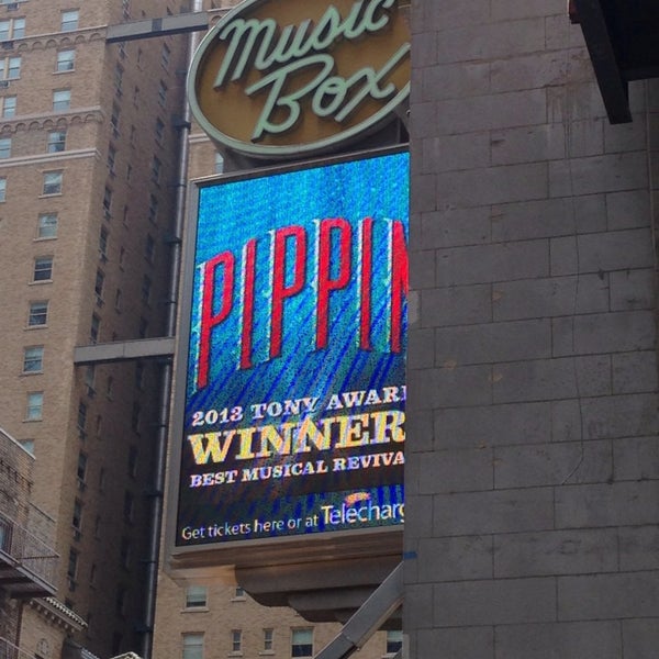Снимок сделан в PIPPIN The Musical on Broadway пользователем Jussi D. 7/13/2014