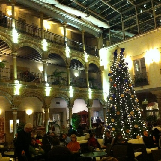 Photo taken at Hotel Palacio de Los Velada by Sergio V. on 12/8/2012