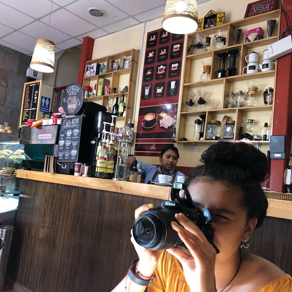 Photo taken at Café D&#39;Wasi by Ricardo B. on 7/28/2018