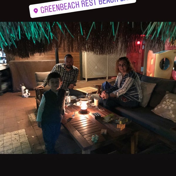 Photo taken at Green Beach Restaurant by NAZAN D. on 11/3/2018