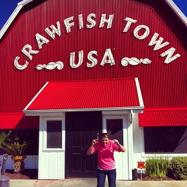 Photo taken at Crawfish Town USA by Christen S. on 10/25/2013