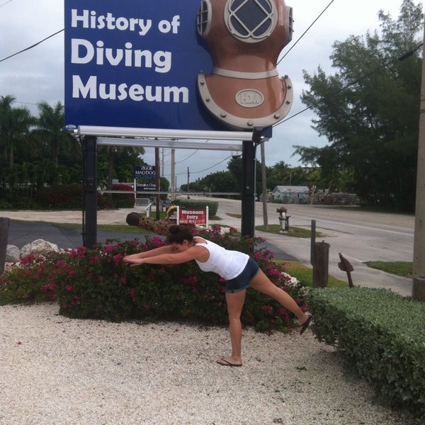 Photo taken at History of Diving Museum by Megan C. on 11/15/2013