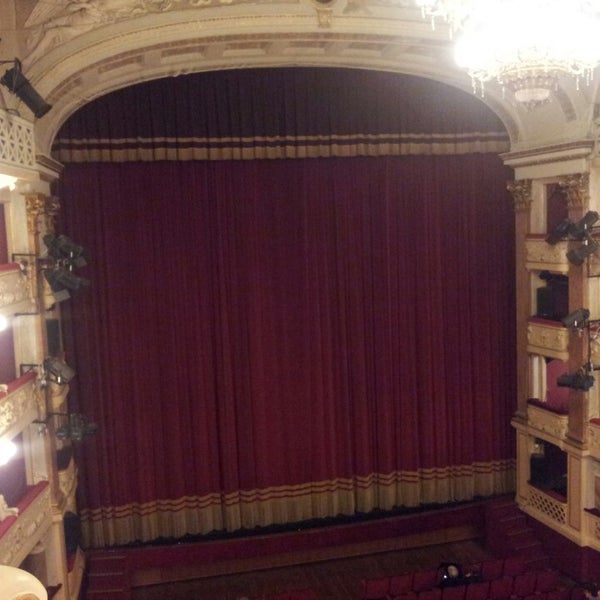 Photo taken at Teatro dell&#39;Archivolto by Davide S. on 1/18/2014