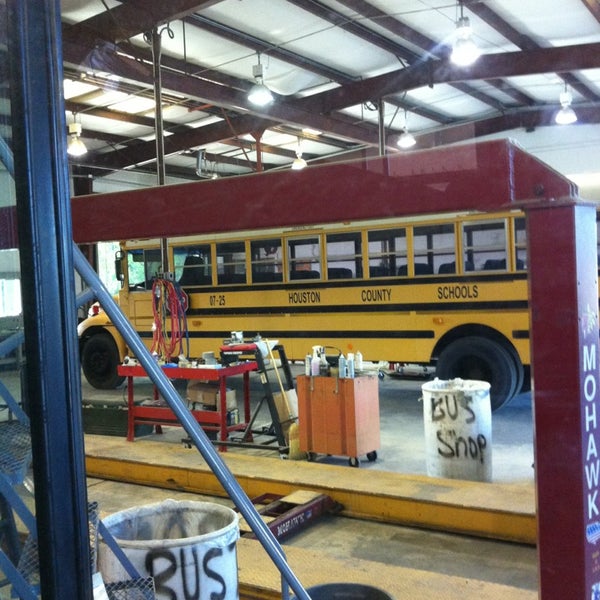 Photos at Houston County Bus Barn Ashford, AL