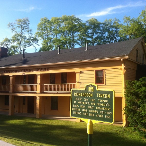 Photo taken at Richardson&#39;s Canal House by Gina D. on 6/6/2014