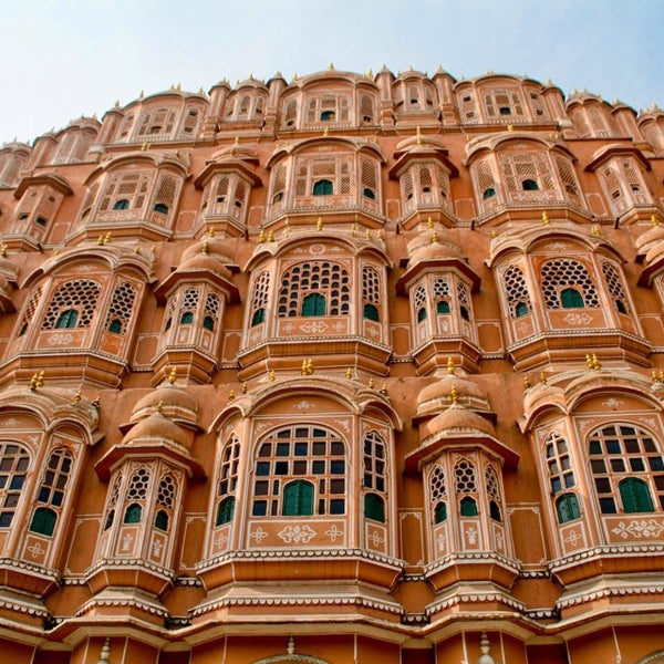The beautiful Hawa Mahal (Wind Palace) Jaipur