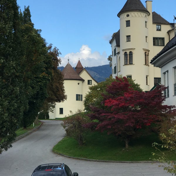 Photo taken at Romantik Hotel Schloss Pichlarn by Manfred L. on 9/29/2017