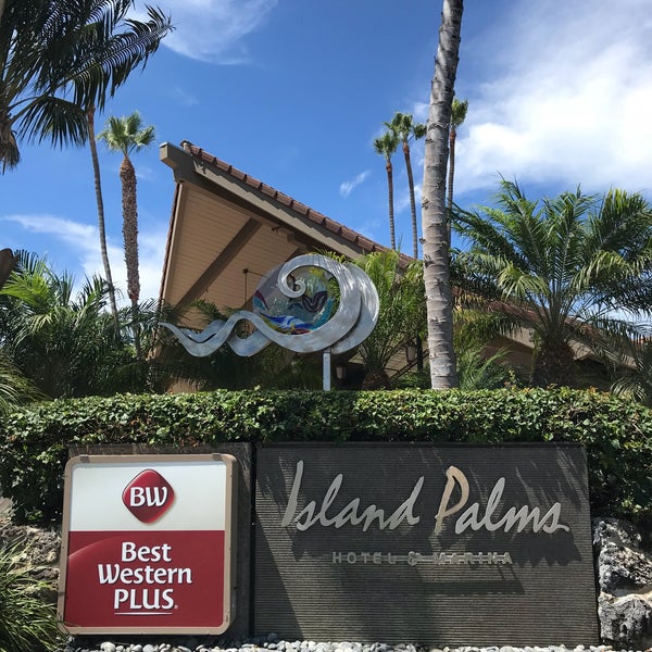 Das Foto wurde bei Best Western Plus Island Palms Hotel &amp; Marina von Manfred L. am 8/29/2018 aufgenommen
