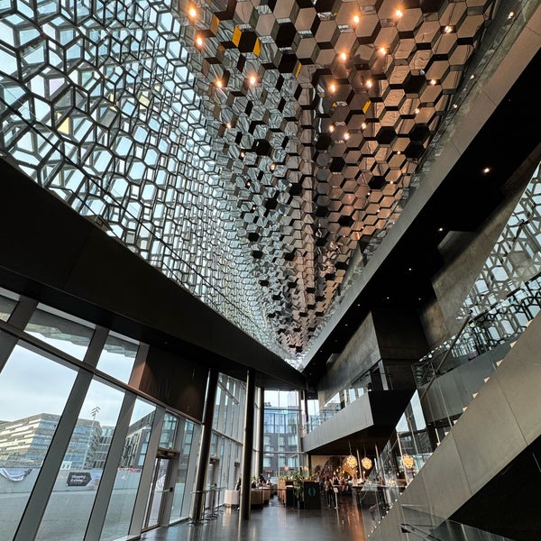 Photo taken at Harpa by Dhawal L. on 11/12/2023