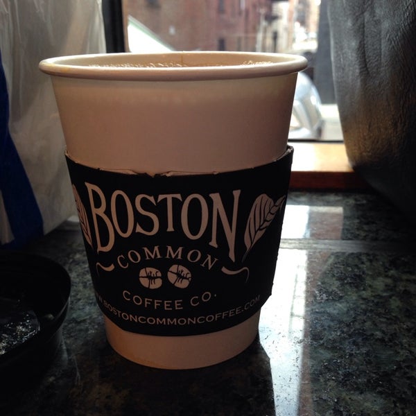 Photo taken at Boston Common Coffee Company by Emily S. on 11/14/2013
