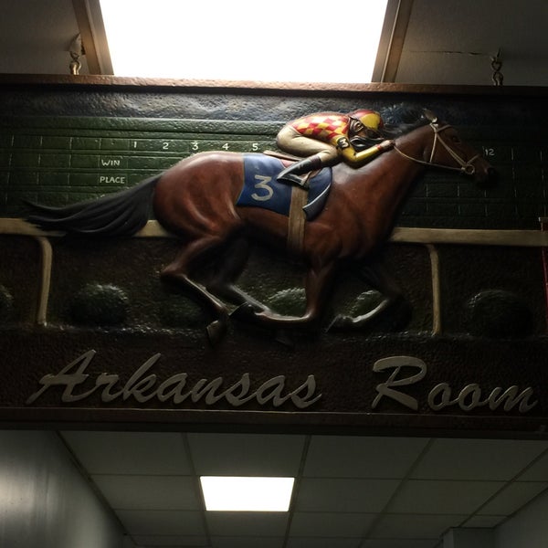 Photo taken at Oaklawn Racing &amp; Gaming by Brent S. on 3/10/2017