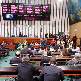Photo prise au Assembleia Legislativa do Estado da Bahia (ALBA) par Fabio M. le5/5/2014