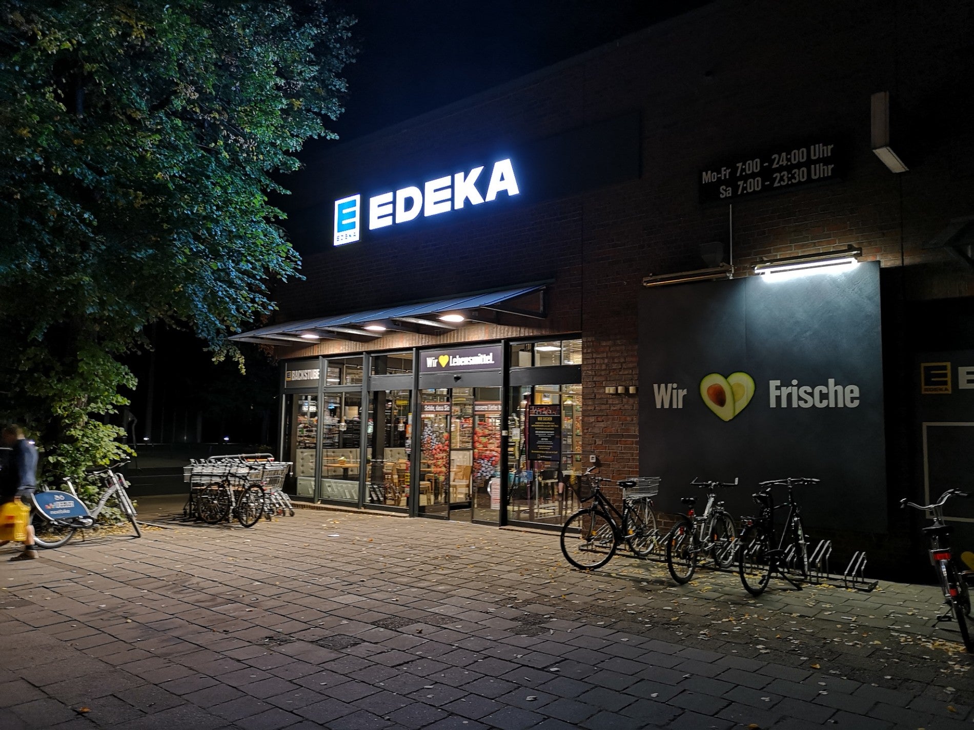 EDEKA Supermarket In Friedrichshain EDEKA Supermarket In Friedrichshain