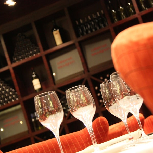 We have 76 varieties of red and white wine you can choose from. You can have it either by the glass or by the bottle.
