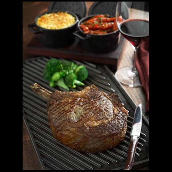 Enjoy your US certified angus beef prime steak with a wine from our wide selection of classic and modern flavors or perhaps a cocktail that suits your taste.