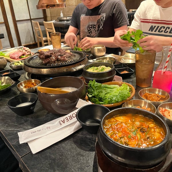 Photo taken at miss KOREA BBQ by Wing L. on 4/14/2022