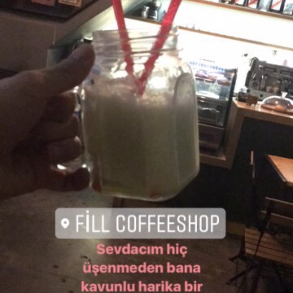 Fill coffee. Fill coffee