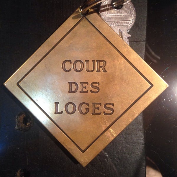 Photo taken at Hôtel Cour des Loges by Juan V. on 7/9/2014