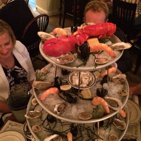 Seafood tower is fantastic.
