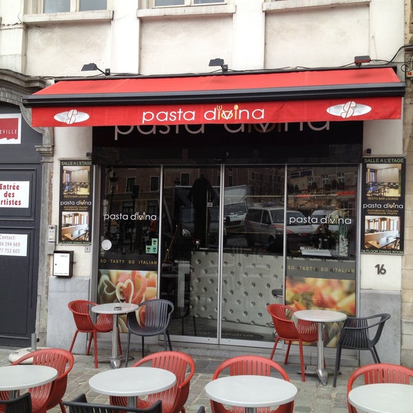 Pasta Divina Brussel Bergstraat 16 Rue de la Montagne