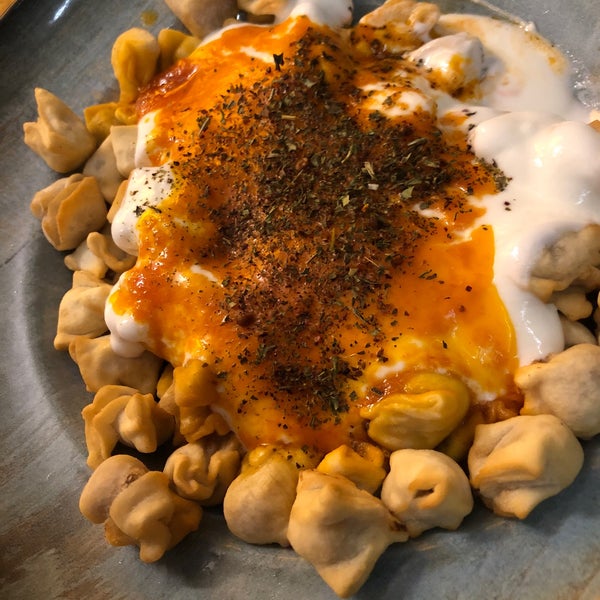 Photo taken at Bodrum Mantı &amp; Cafe by Hüseyin K. on 11/29/2019