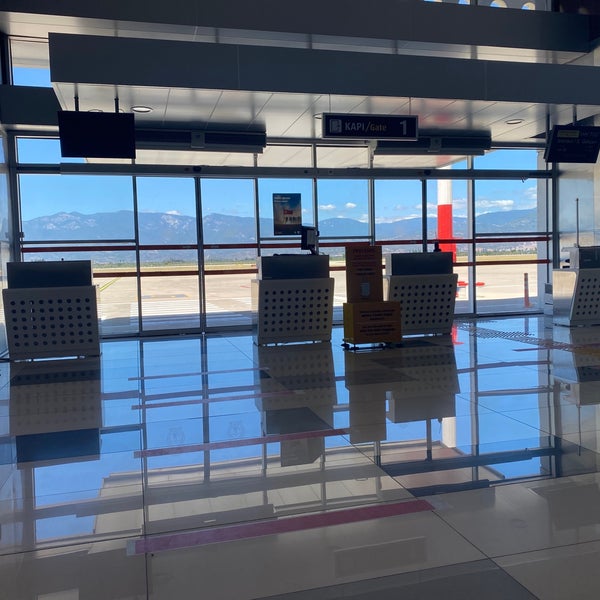 Photo taken at Balıkesir Koca Seyit Airport (EDO) by Mustafa C. on 7/19/2022
