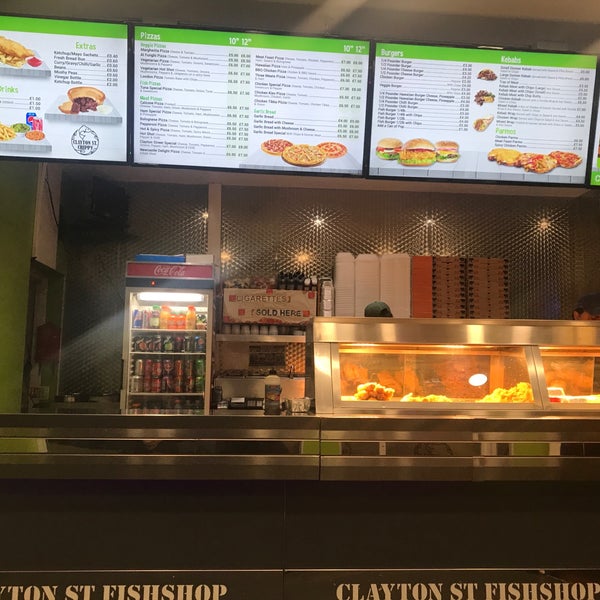 Clayton St. Chippy Fish and Chips Shop in Newcastle upon Tyne